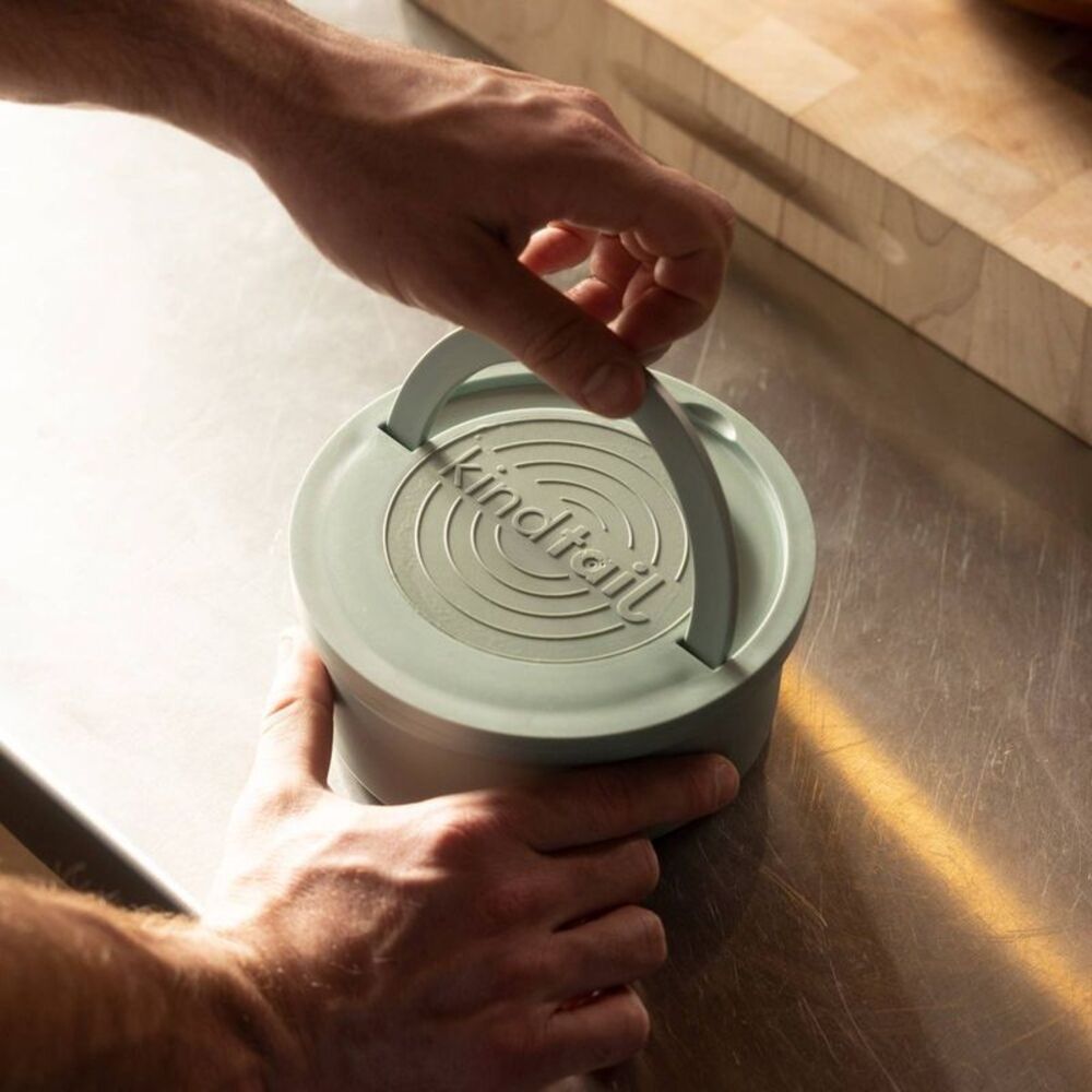 Open Box - KindTail - Portable Dog Bowl - L - Spruce - Picture 6 of 6